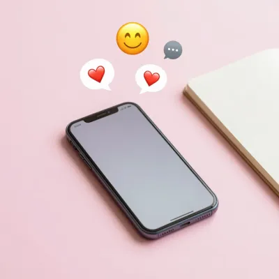 Smartphone and Notebook with Digital Interaction - Technology - AI generated image