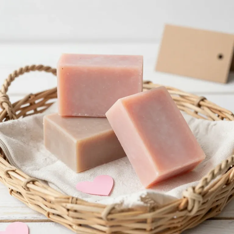 Handmade Soap Bars Pyramid Stack - Food - AI generated image
