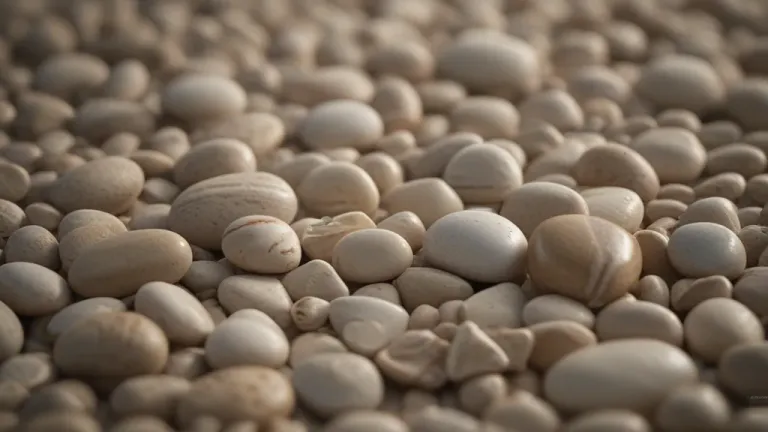 White Stones in Soft Spotlight - Material - AI generated image