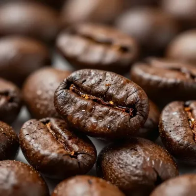 Coffee Bean with Distinct Crease - Food - AI generated image