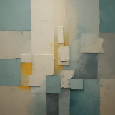 Abstract Color Field Textured Surface - Abstract Art - AI generated image