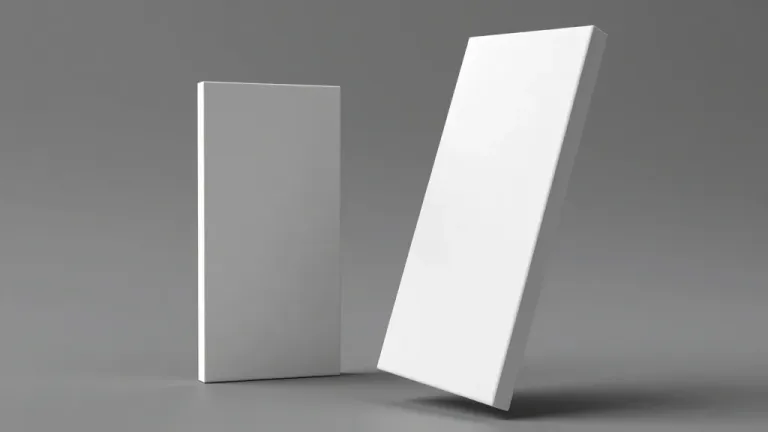 Floating Monoliths Smooth Reflection - Architecture - AI generated image