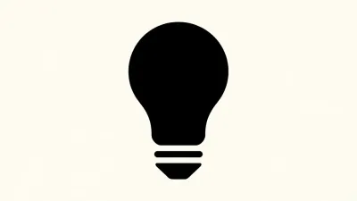 Lightbulb Silhouette Casting Shadow - Lighting - AI generated image