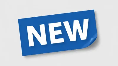 Blue Label with 'NEW' Text - Labels - AI generated image