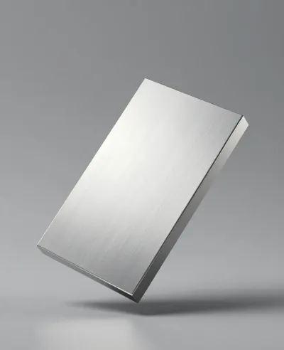 Floating Metallic Brick Brushed Finish - Product - AI generated image